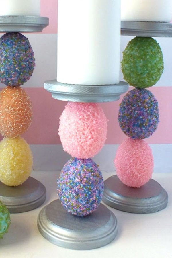 Create beautiful candle holders.