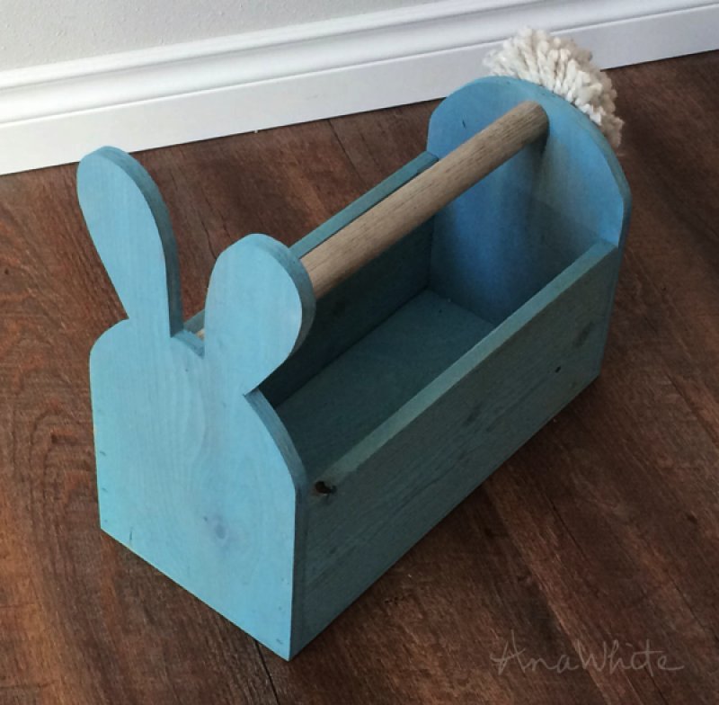 DIY Easter Baskets by Ana White.