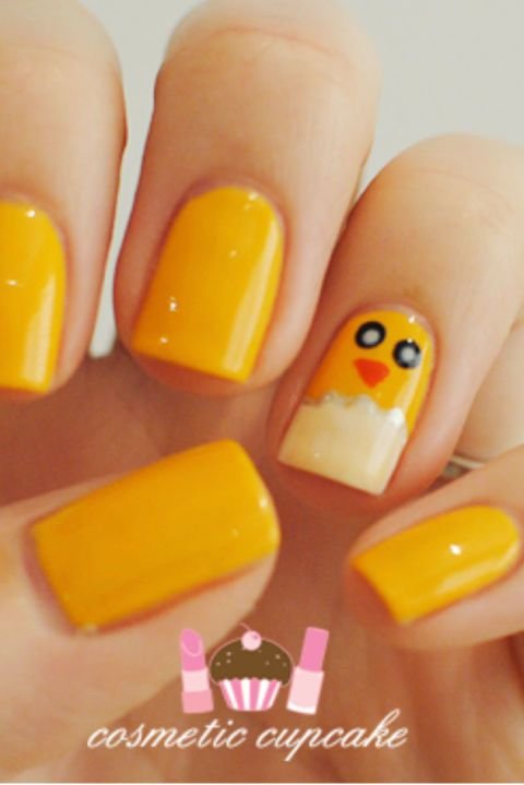 Sweet Chick Nails. Easter Nail Art