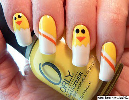 Tweet, Tweet. Easter Nail Art, Easter Nail Art Ideas