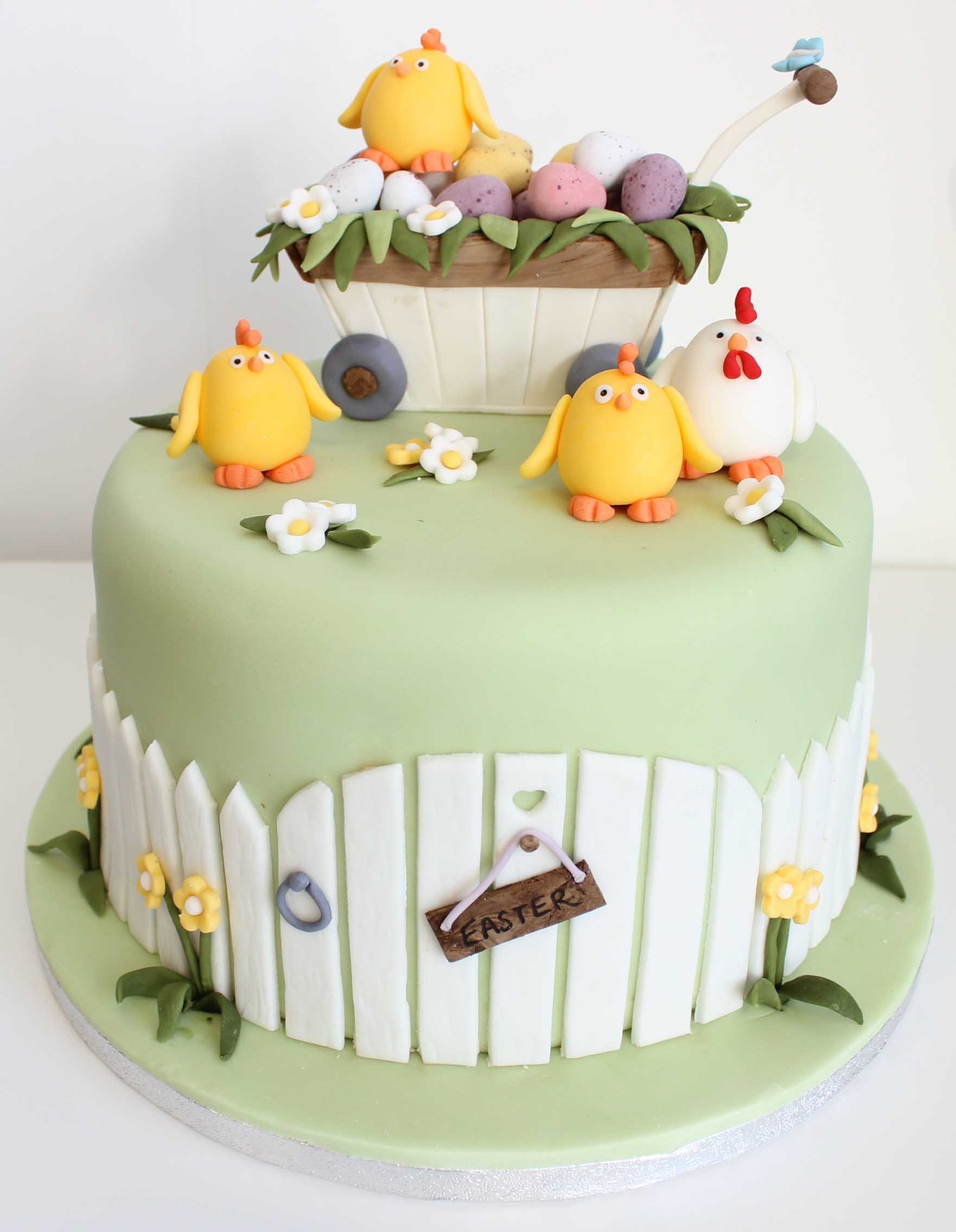 Easter Garden Cake.