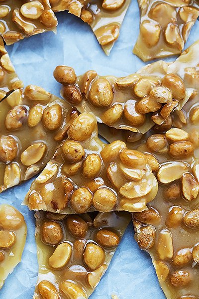 Microwave Peanut Brittle