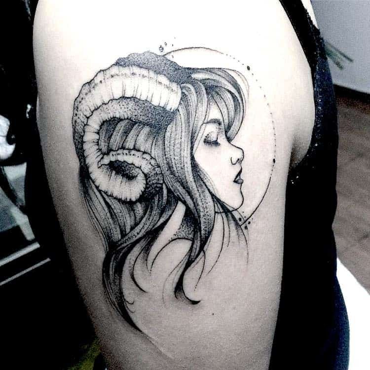 85 Aries Tattoo Designs For All The Aries People Out There