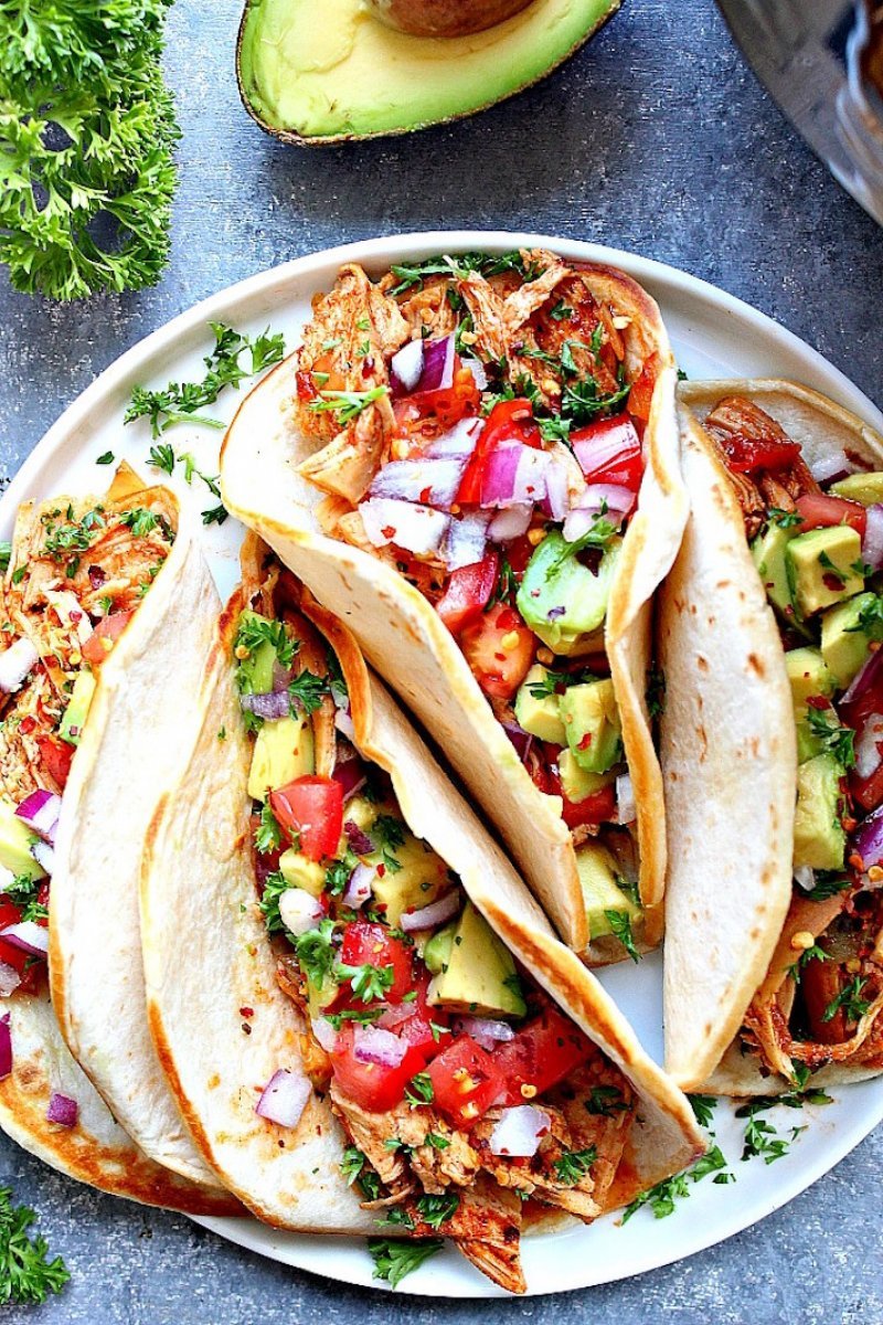 Chicken Tacos.