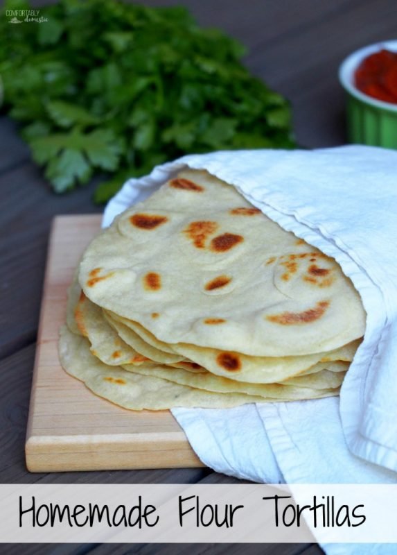 Homemade Flour Tortillas