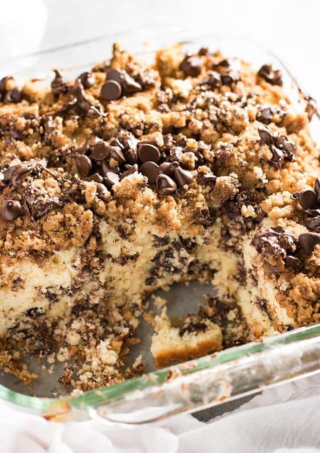 Chocolate Chip Coffee Cake