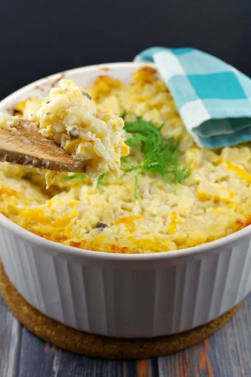 Easy Potatoes Romanoff with Hash Browns