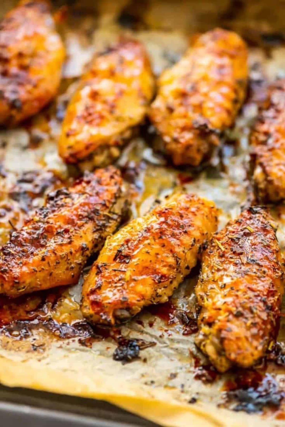 Garlic and Herb Baked Chicken Wings
