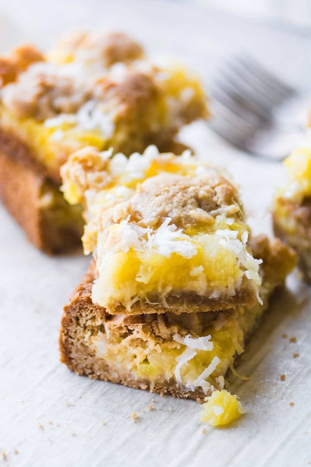 Pineapple Coconut Bars