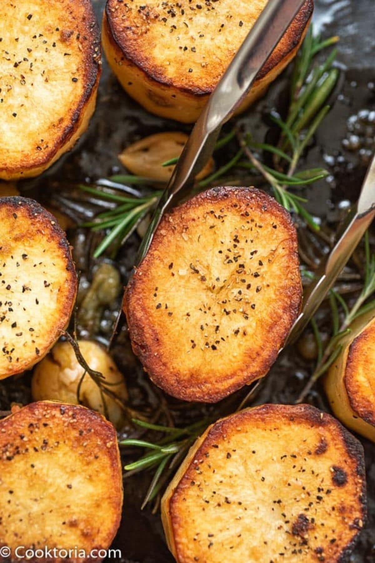 Rosemary Fondant Potatoes