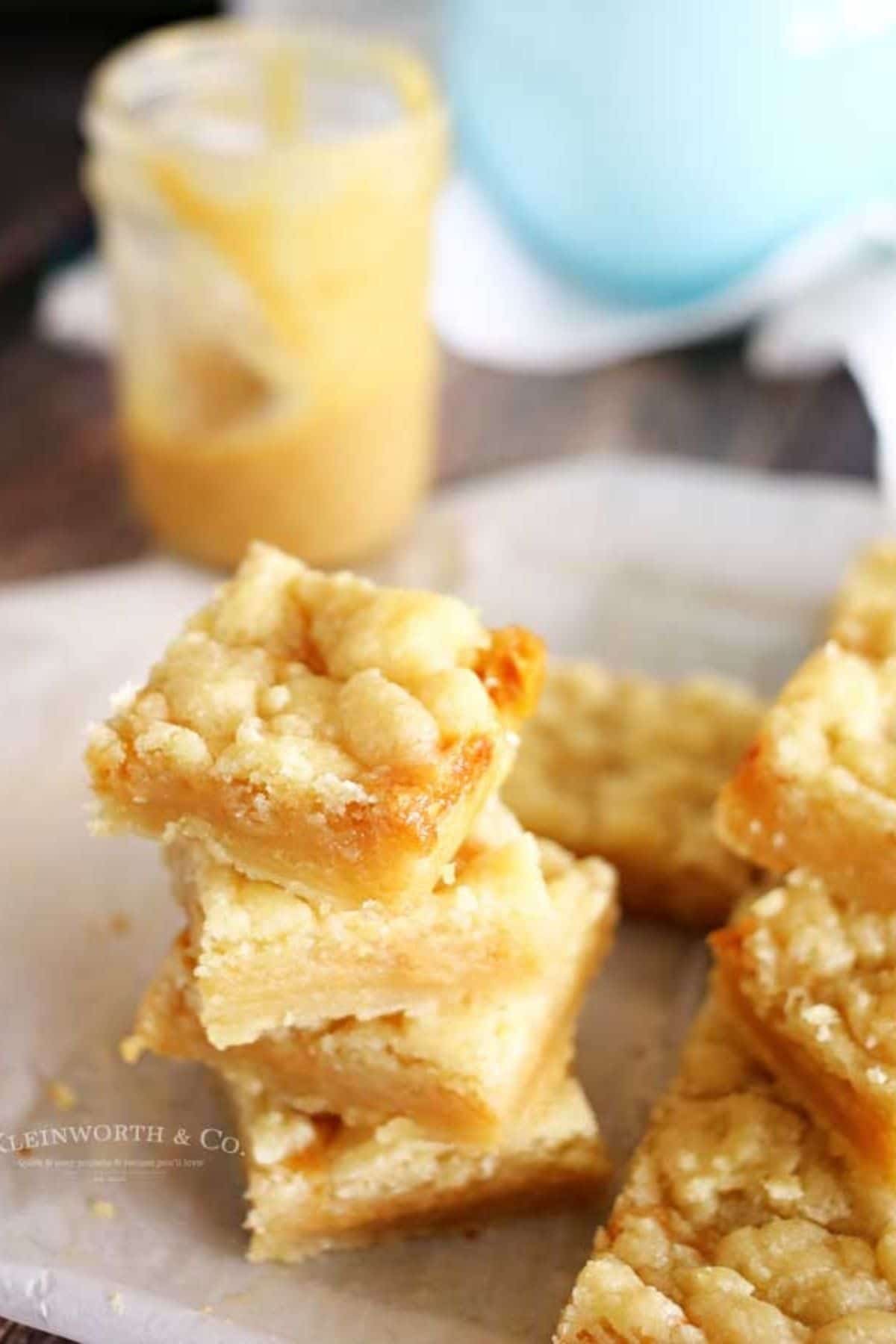 Salted Caramel Butter Bars