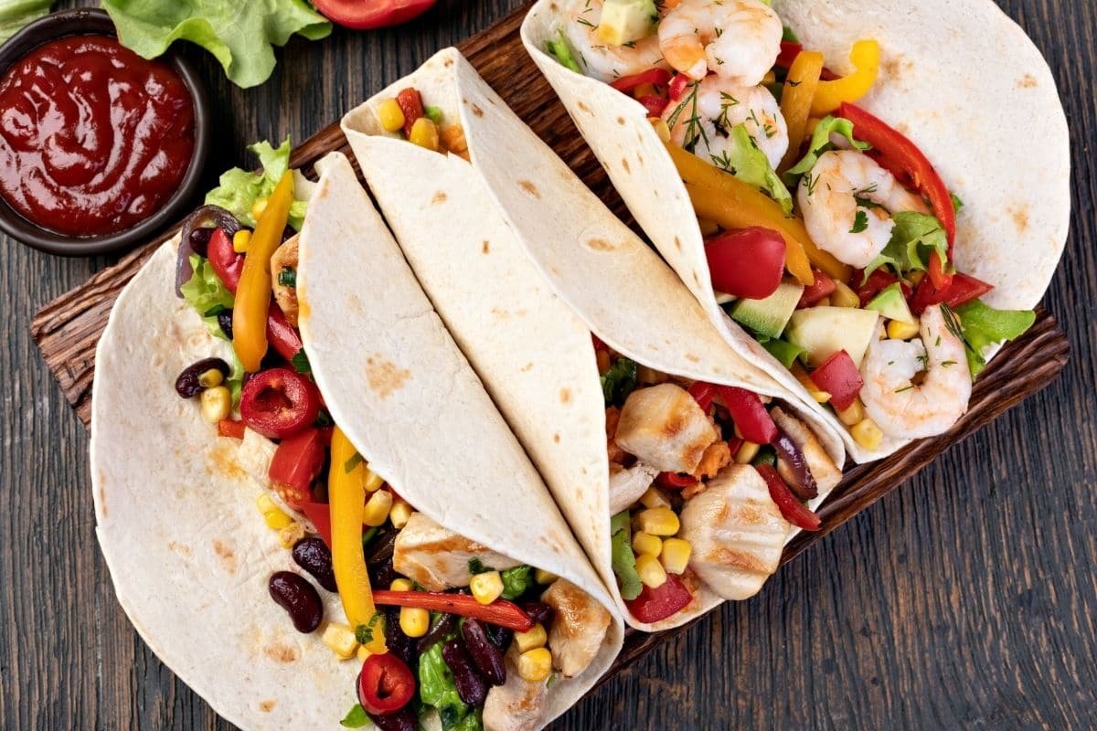 Shrimp Burritos