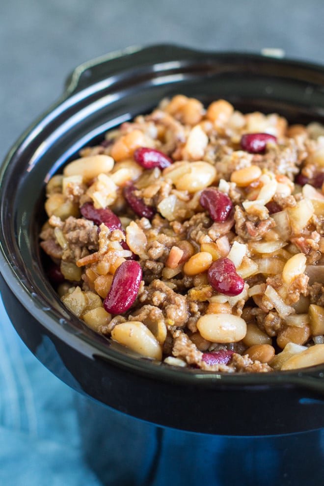 Slow Cooker Calico Beans