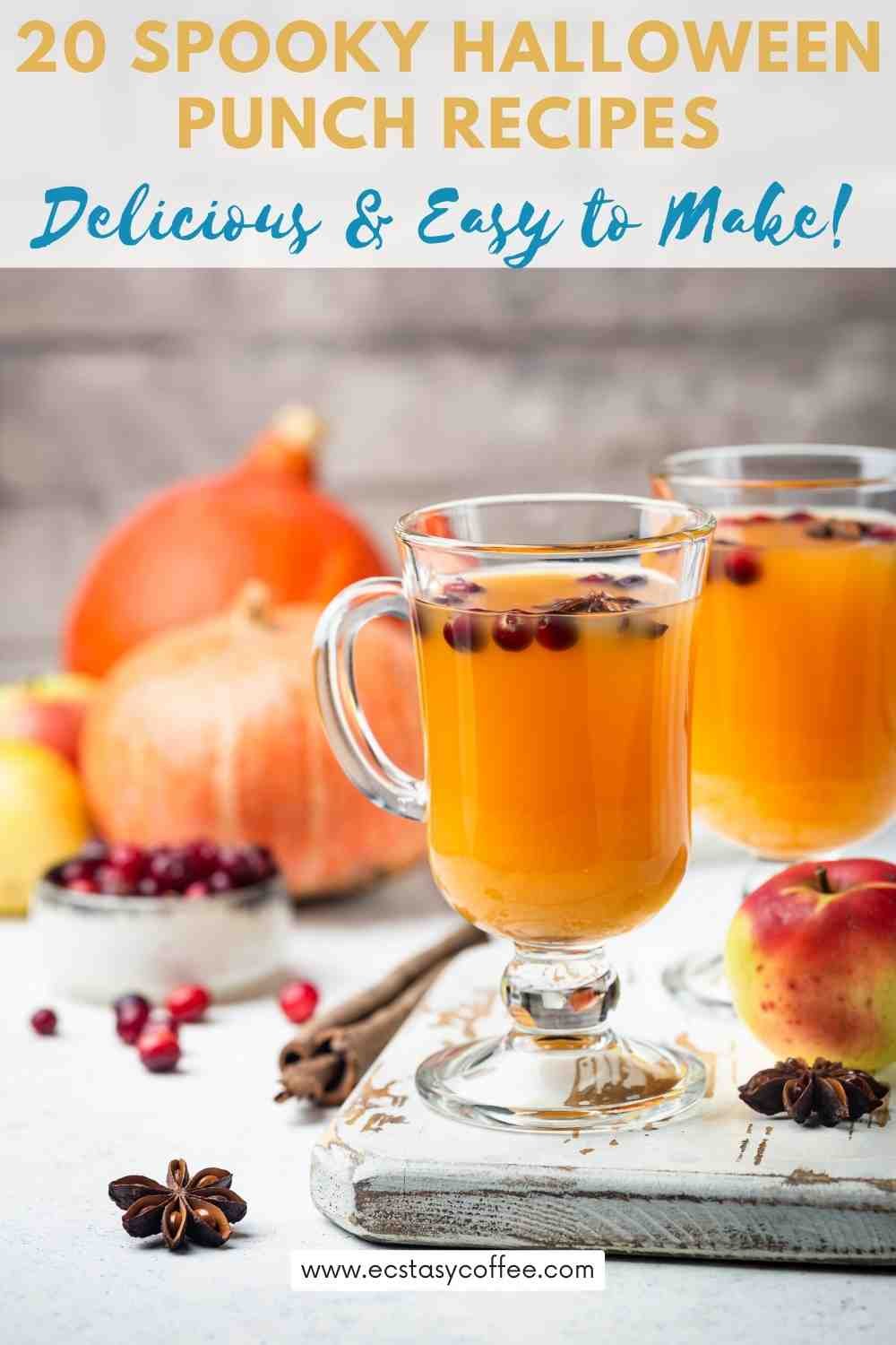 Spooky Halloween Punch Recipe