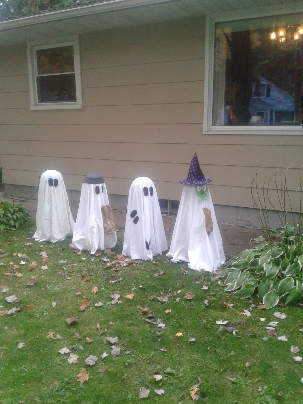 Creepy Ghost Decor Idea