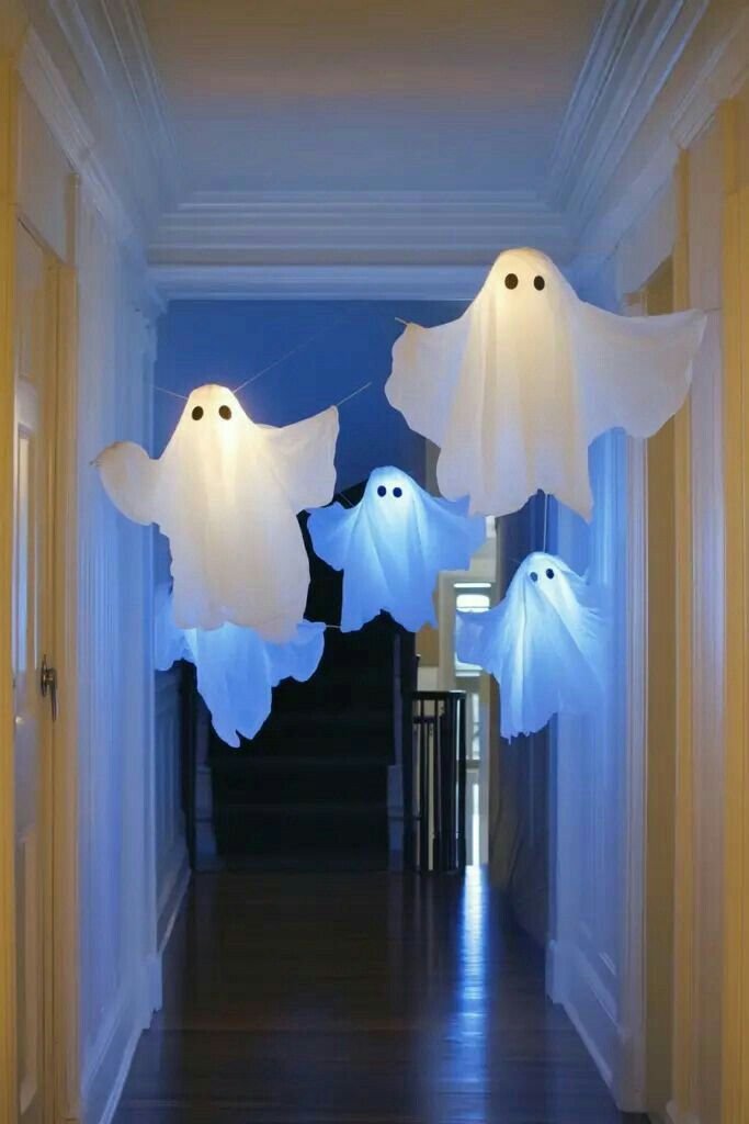 Spooky Cute Ghost Halloween Decor
