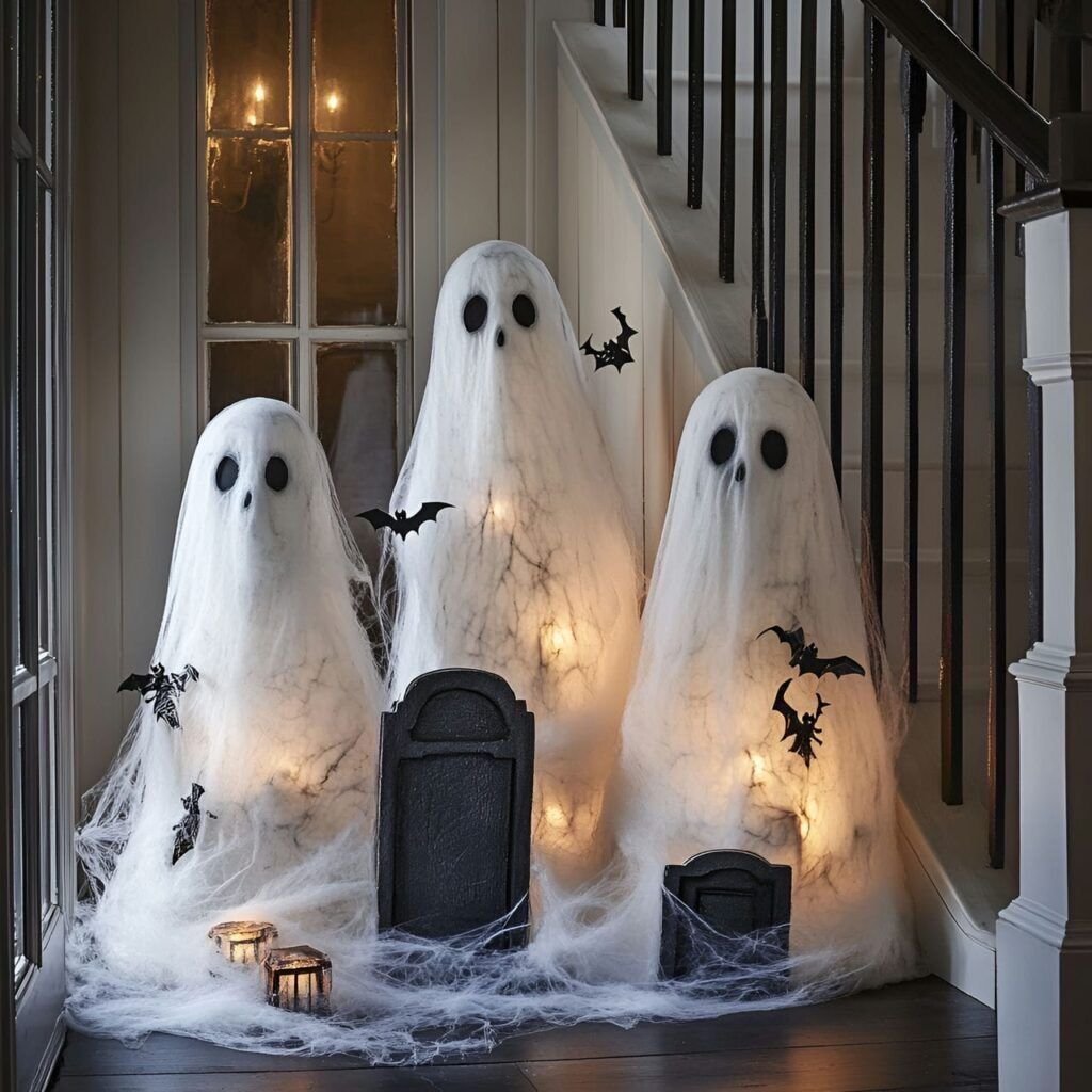 Spooky Halloween Ghost Decorations