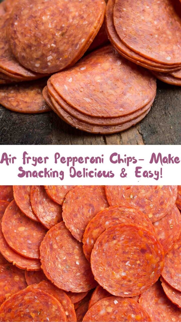 Air Fryer Pepperoni Chips Make Snacking Delicious & Easy!