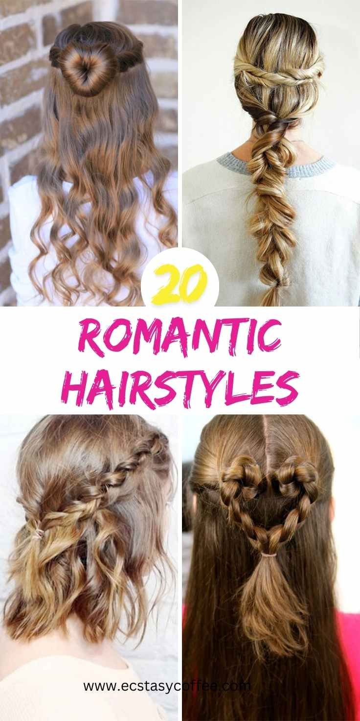 Couples with romantic hairstyles intertwined or styled closely for a tender, intimate Valentine&rsquo;s Day moment at home or outdoors.