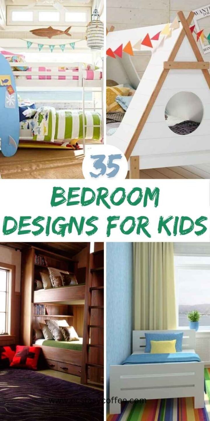 35 Creative Bedroom Designs for Kids: Make their Dreams Come True