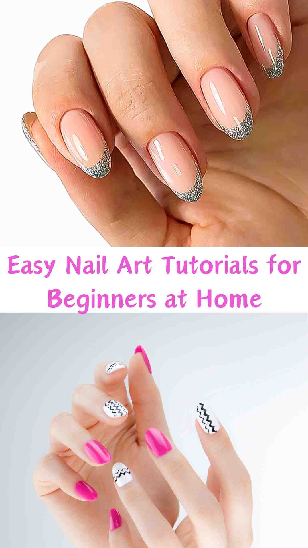 Easy Nail Art Tutorials for Beginners at Home