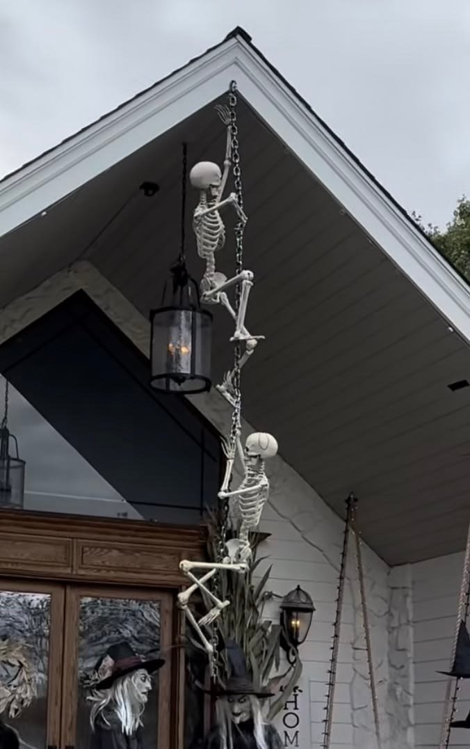 Front yard graveyard