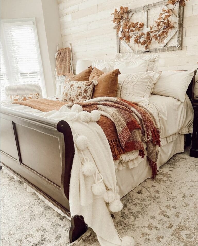 Fall Bed Arrangement