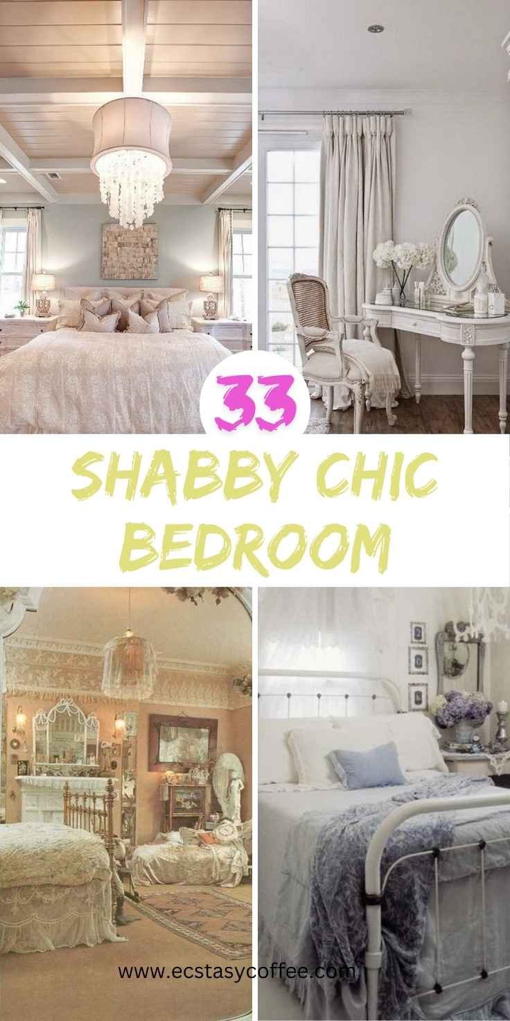 33 Shabby Chic Bedroom: Decorating Ideas for a Cozy Space