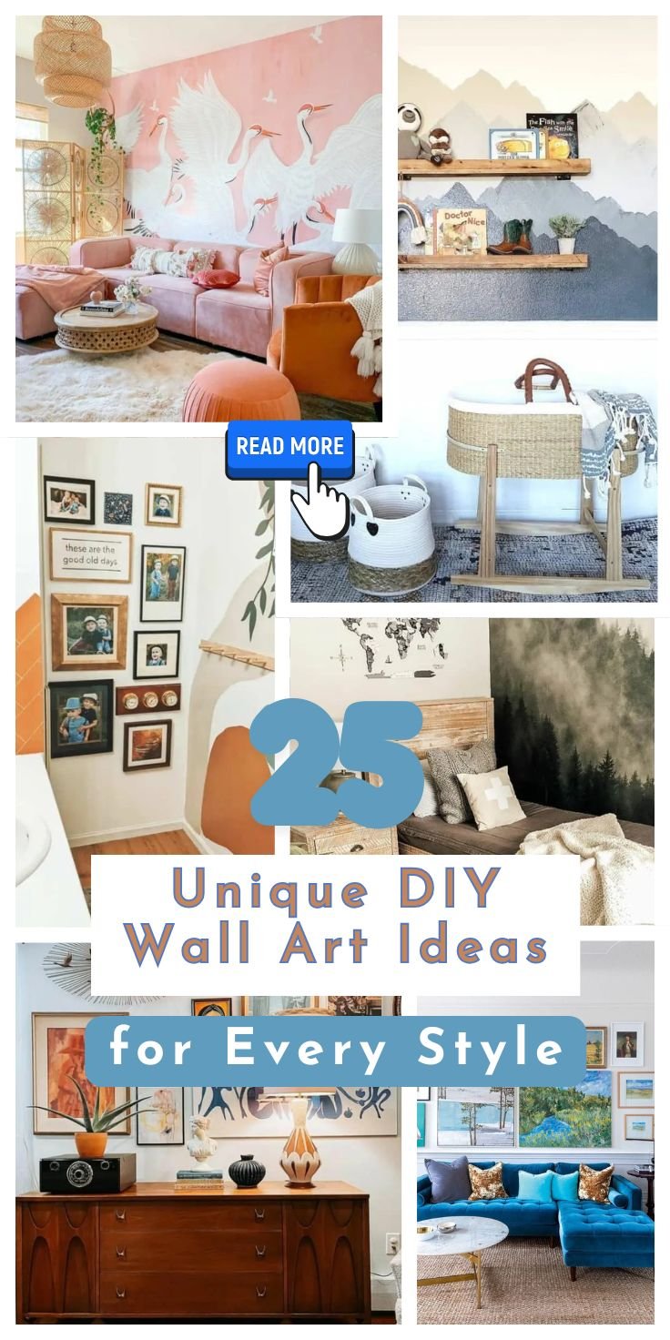 Unique DIY Wall Art Ideas for Every Style