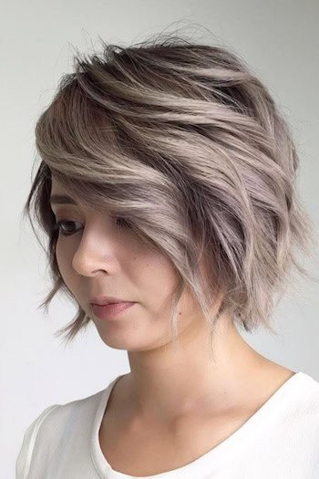 Asymmetric Bob with Chunky Layers