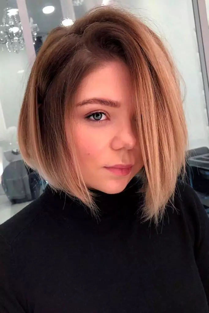 Flattering Short Hairstyles For Round Faces