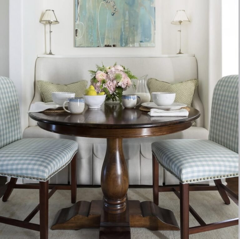 Traditional Gingham Chairs