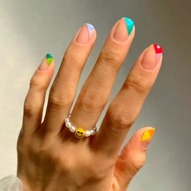 Short French Nails Idea