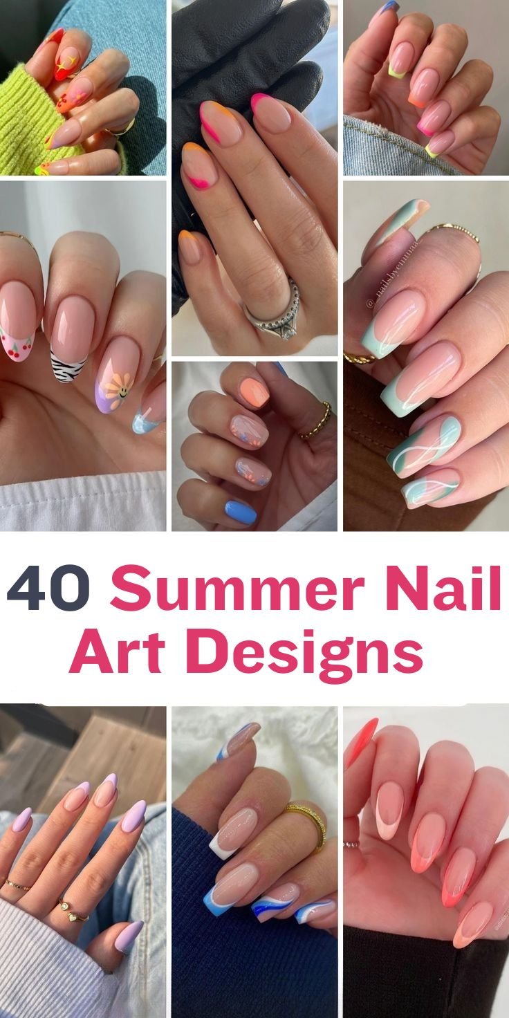 Stunning Summer Nail Art Designs for Your Next Mani