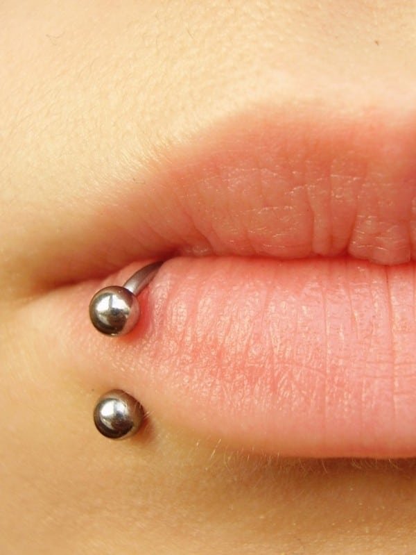 Beautiful Lip Piercing