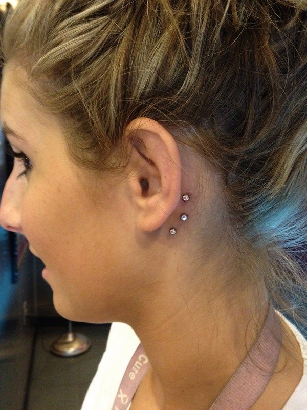 Behind The Ear Piercing