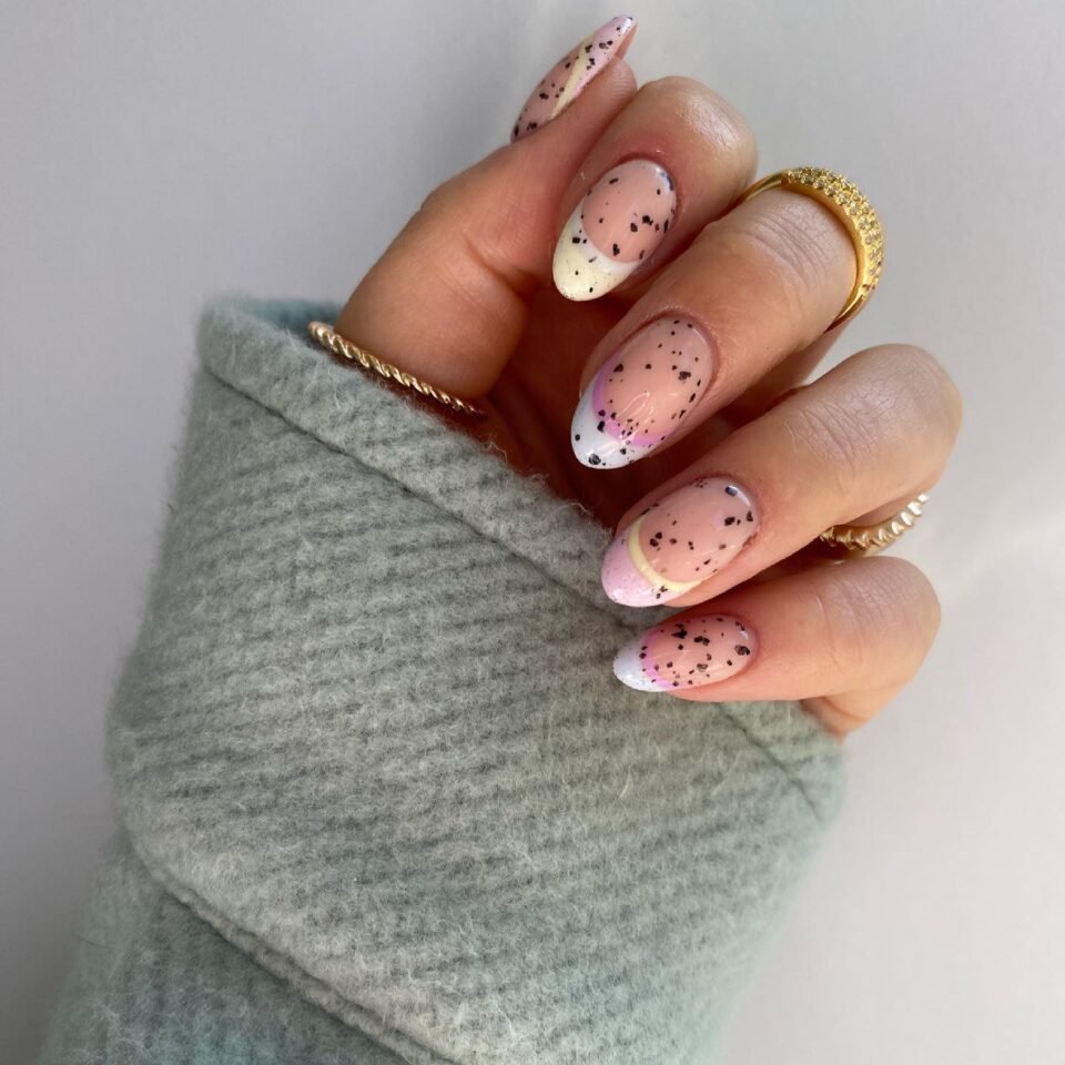 French Tips and Speckles