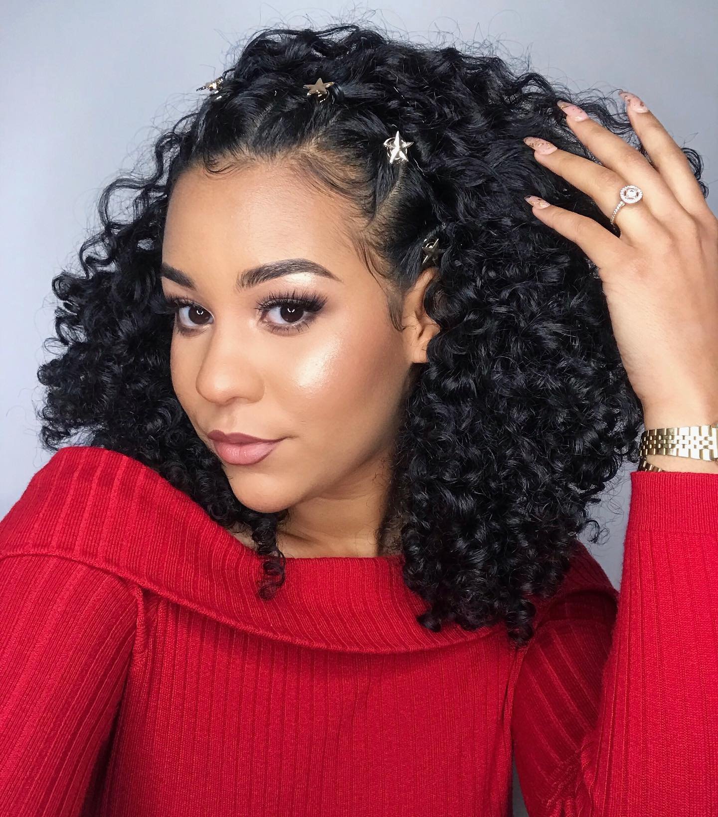 Curly Hair Ideas That Sparkle