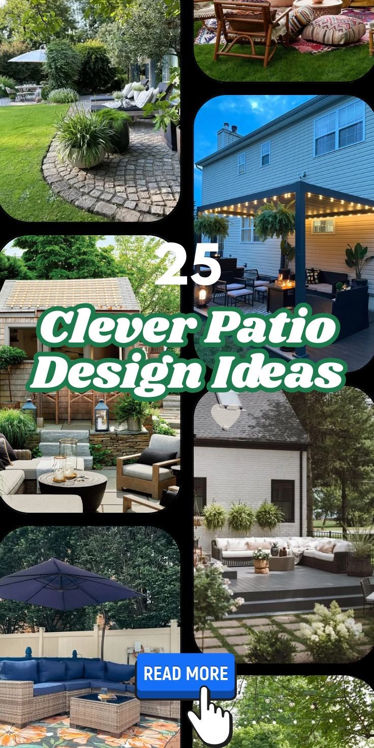 Clever Patio Design Ideas