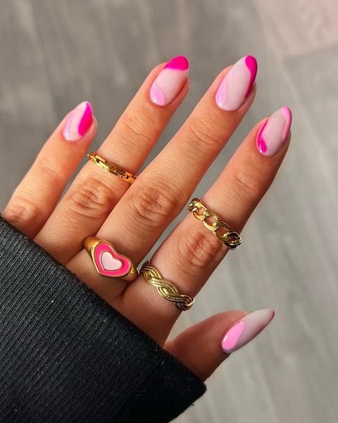 Pink Swirls