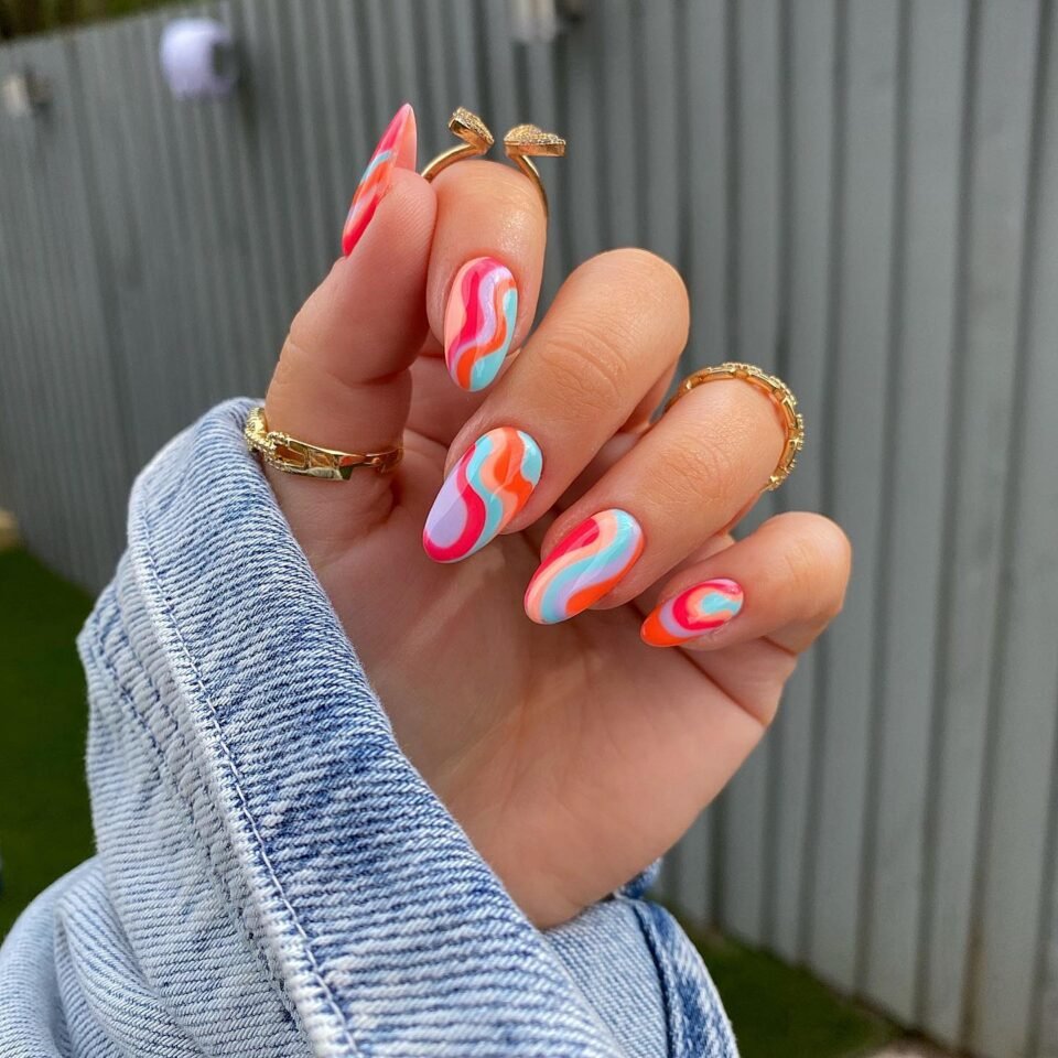 Sunset Swirls