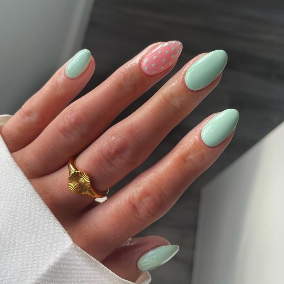Polka Dot Mint