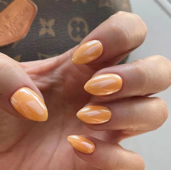 Almond Pumpkin Cream Nail Color