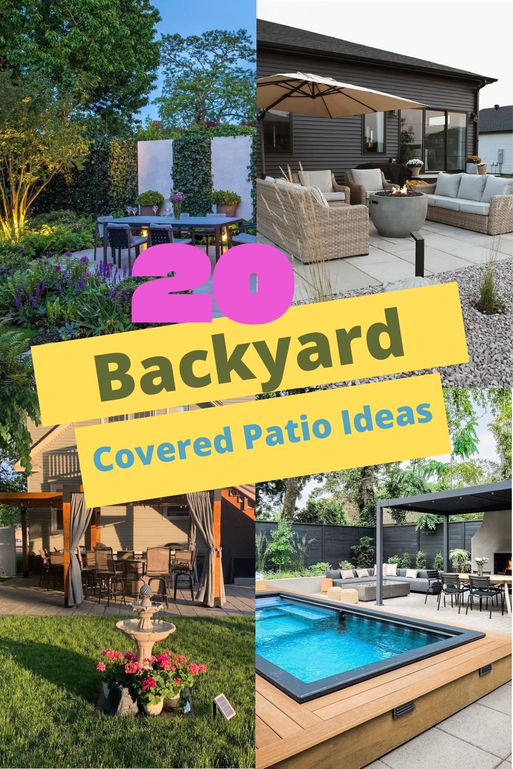 Backyard Covered Patio Ideas