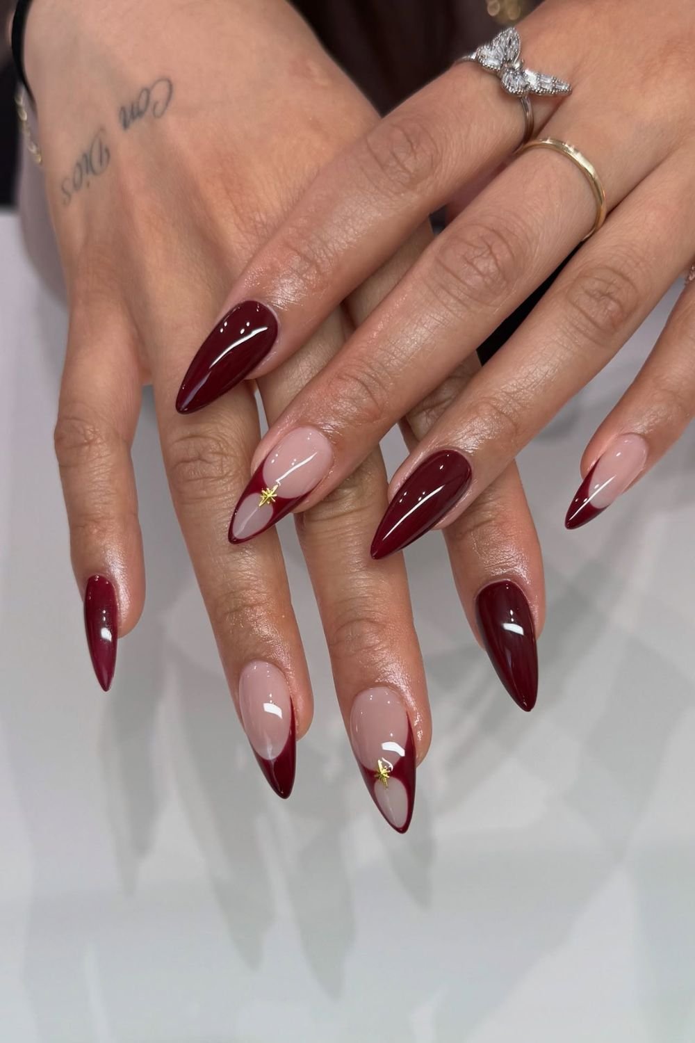 Burgundy French Curve