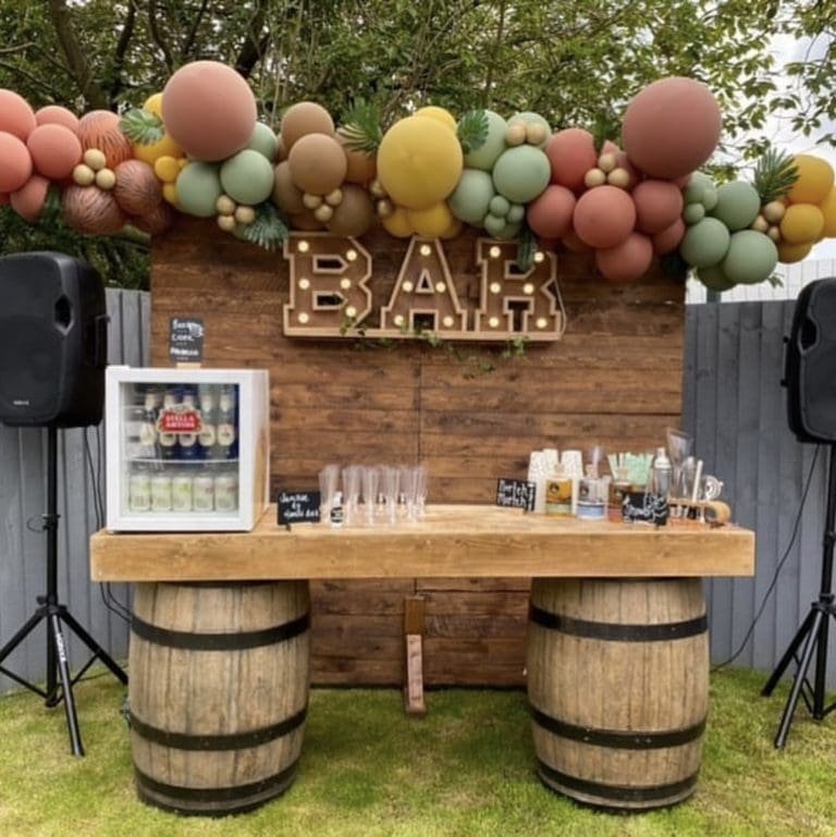 Create a Bar Area