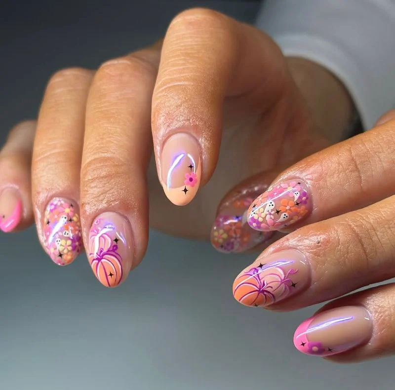 Cute Halloween Nail Art