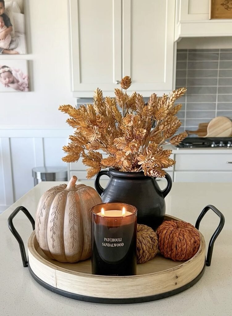 DIY Gold Sprayed Decor