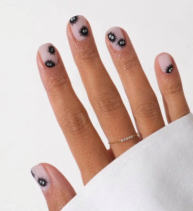 Easy Monster Nail Art