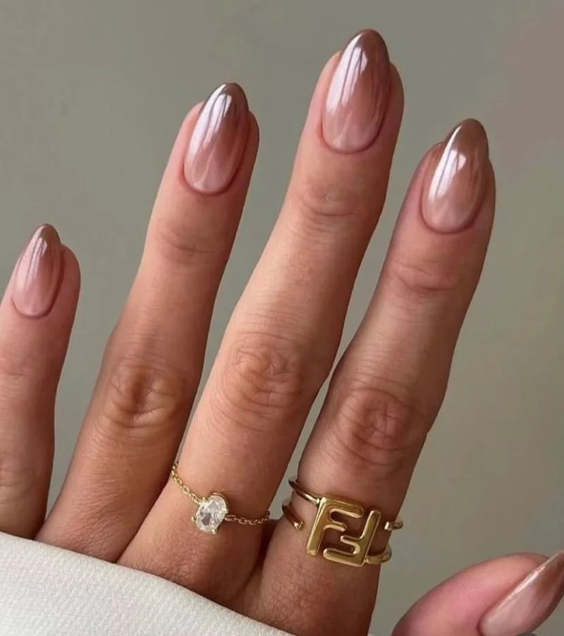 Fall Ombre Nails